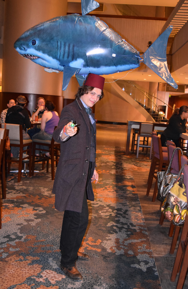 Illustration for article titled Dragon Con Day 1: Cosplayers Create a World Full of Terror and Wonder
